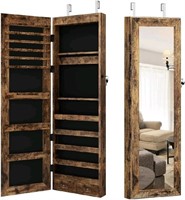 DlandHome Jewelry Armoire Organizer Wall or Door M