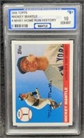 2006 Mickey Mantle Graded Card