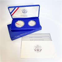1986 2-Coin Statue of Liberty Proof Set