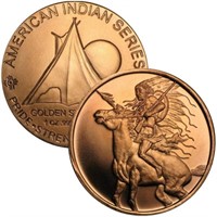 American Indian - .999 Fine Pure Copper 1oz.