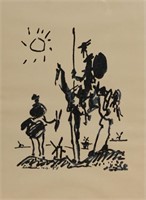 Pablo Picasso - "Don Quixote" Man of La Mancha -