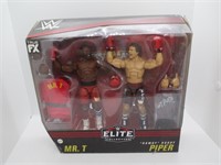 WWE Elite Flashback TrueFX Mr. T and Roddy Piper