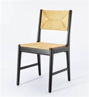Sunnyvale Woven Dining Chair Black