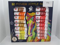 TBC Premium 20ml Acrylic Paints - 60 Colours