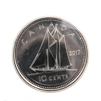 Canada 2017 Ten Cents - Bluenose MS 67 ICCS