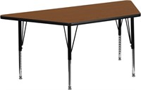 Wren Oak 22.5'W x 45'L Adjustable Table