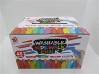 TBC Washable Sidewalk Chalk Set - 48 Colours