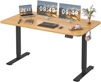 Furmax Standing Desk 55x24  Maple