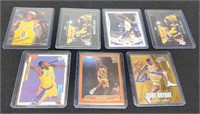 7 Kobe Bryant Basketball Cards