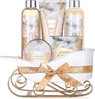 Bath and Body Gift Set - 6 Pcs Relaxing Spa Set wi