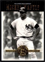 2001 UD COOPERSTOWN COLLECTION MICKEY MANTLE #49