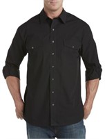 Men's Synrgy Solid Officer Sport Shirt XL