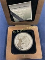 2022 INDEPENDENCIA REVERSE SILVER PROOF