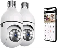 SonoxJunan Pack of 2 Smart WiFi Camera, Panoramic