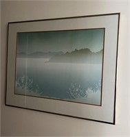 Framed Markgraf Lake View Print