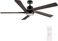 WINGBO 54 Inch DC Ceiling Fan with Lights and Remo