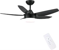 SNJ 40 inch Ceiling Fans with Lights and Remote, B