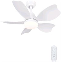 30 Inch Ceiling Fan with Lights and Remote Control