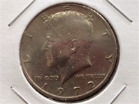 1972 Kennedy half dollar