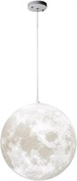 MQ 12 inch Moon Pendant Lamp with Remote Control,