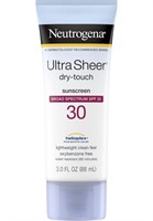 NEUTROGENA ULTRA SHEER DRY TOUCH SUNSCREEN/SPF 30