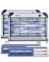 LiBa Electric Bug Zapper (2-Pack) Indoor Insect Ki