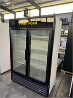 True 2 Glass Door Refrigerator GDM-49