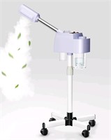 Professional Facial Steamer on Wheels, Standing Fa