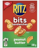 RITZ BITS PEANUT  BUTTER SANDWICHES B/B 02/24