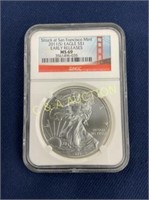 2011S MS69 SILVER EAGLE EARLY RELEASE