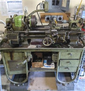 AARON METAL LATHE SOUTH BED QUICK CHANGE GEARS
