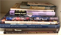 Lot of Assorted Plant, Gardening Books