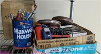 NUT DRIVERS, ELECTRICAL, MISC TAPE MEASURES