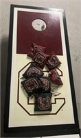 USC GAMECOCK CORN HOLE BOARDS W/ BAGS