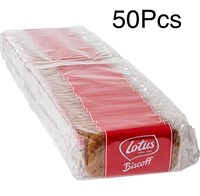 Pack of 50 Lotus Biscoff Cookies BB 02/24