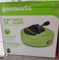 12 IN SURFACE CLEANER-GREENWORKS