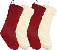 4PACK - 18INCH CHRISTMAS STOCKINGS