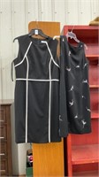 Calvin Klein dress- size 12 & B moss- black with