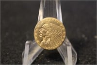 1909 $2.5 Pre-33 Gold Indian Head Coin