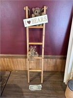 I love bears ladder decor
