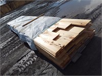 (1561) LF 6' TO 16" Shiplape Pine Lumber