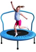 Ativafit Fold Trampoline with handle GREEN.