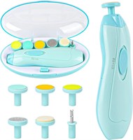 NEW Electric Baby Nail File Kit