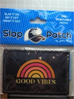 Removable patch good vibes!