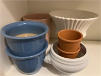 Lot of Assorted Planters