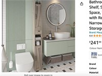 Bathroom Cabinet with Adjustable Shelf,