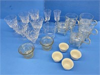 Assorted Stemware And Glasses