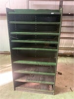Green Metal Shelf Sizes in pics