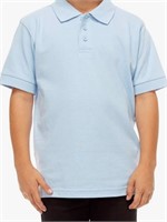 Size 7-8 The Good Day Lab Unisex Kids Polo Shirt