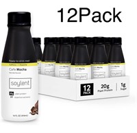 12Pack Soylent Cafe Mocha Meal Replacement S